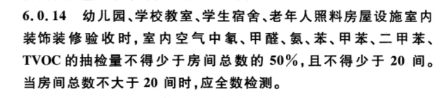 海南省學(xué)校室內(nèi)空氣檢測(cè)要求?。?！